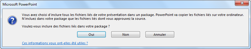 Imprimer dans Powerpoint